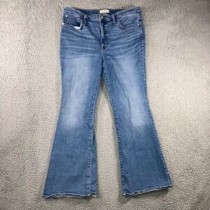 Madewell Jeans Women 30 High‎ Rise Flare Leg Medium Wash Denim Pants